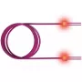 Kiudoptiline kaabel Sacon LSD42100020 2m LC SC Violetne