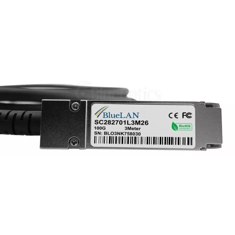 Võrgukaabel BlueOptics YFNDD-BL QSFP28 4xSFP28 InfiniBand 2m Oranž