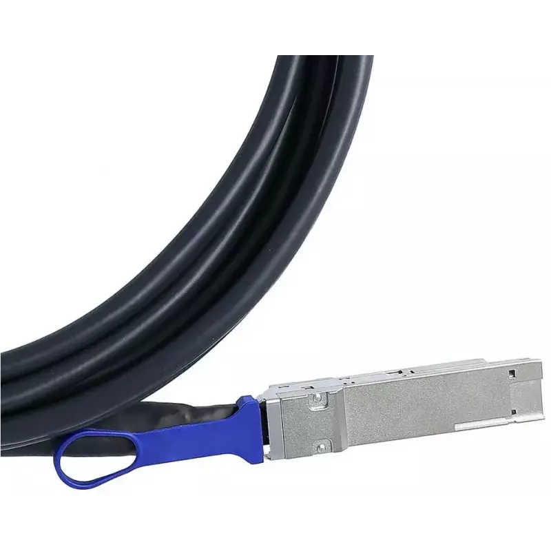 BlueOptics QDD-400-CU2M-BL InfiniBand fiiberoptiline kaabel 2 m QSFP-DD Must