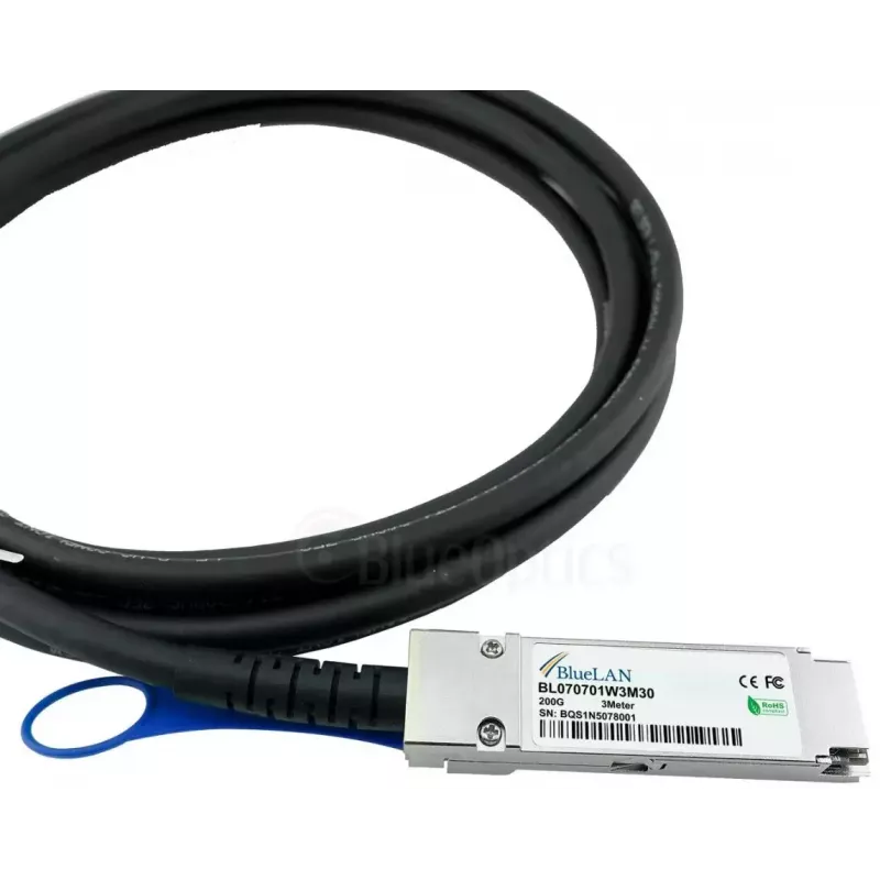 InfiniBand/fiiberoptiline kaabel BlueOptics P06149-B24-BL 2 m QSFP56 mees/mees