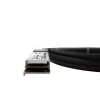 Võrgukaabel BlueOptics DAC-Q28-4S28-25G-2M-BL QSFP28 4xSFP28 InfiniBand 2m Must
