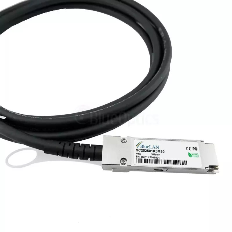 DAC-kaabel BlueOptics EQPC40PC030C0100-BL QSFP InfiniBand 3 m must