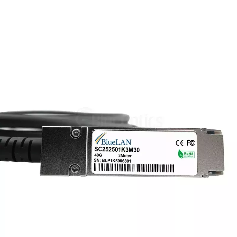 DAC-kaabel BlueOptics EQPC40PC030C0100-BL QSFP InfiniBand 3 m must