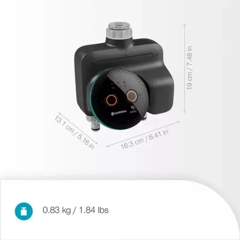 GARDENA smart home veekontroller Wireless 19034-20 — Bluetooth, aku (AA), must