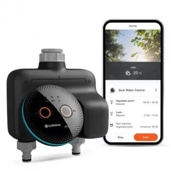 GARDENA smart home veekontroller Wireless 19034-20 — Bluetooth, aku (AA), must
