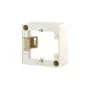 Seinakate / lülitikate MetzConnect 130829-01-I, pärlvalge, 85×85 mm, 36 mm sügavus