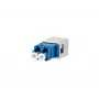 Fiiberoptiline adapter METZ CONNECT 1402L00820MI LC/SM sinine valge keraamiline