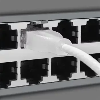 Võrgukaabel Wantec 7408 RJ45 Cat6a 5m Valge