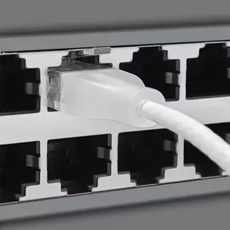 Võrgukaabel Wantec 7408 RJ45 Cat6a 5m Valge