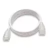 Võrgukaabel Wantec 7408 RJ45 Cat6a 5m Valge