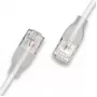 Võrgukaabel Wantec 7408 RJ45 Cat6a 5m Valge