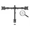 PureMounts PM-OFFICE-02 monitori kinnitus / alus 68,6 cm (27 tolli) Laud Must