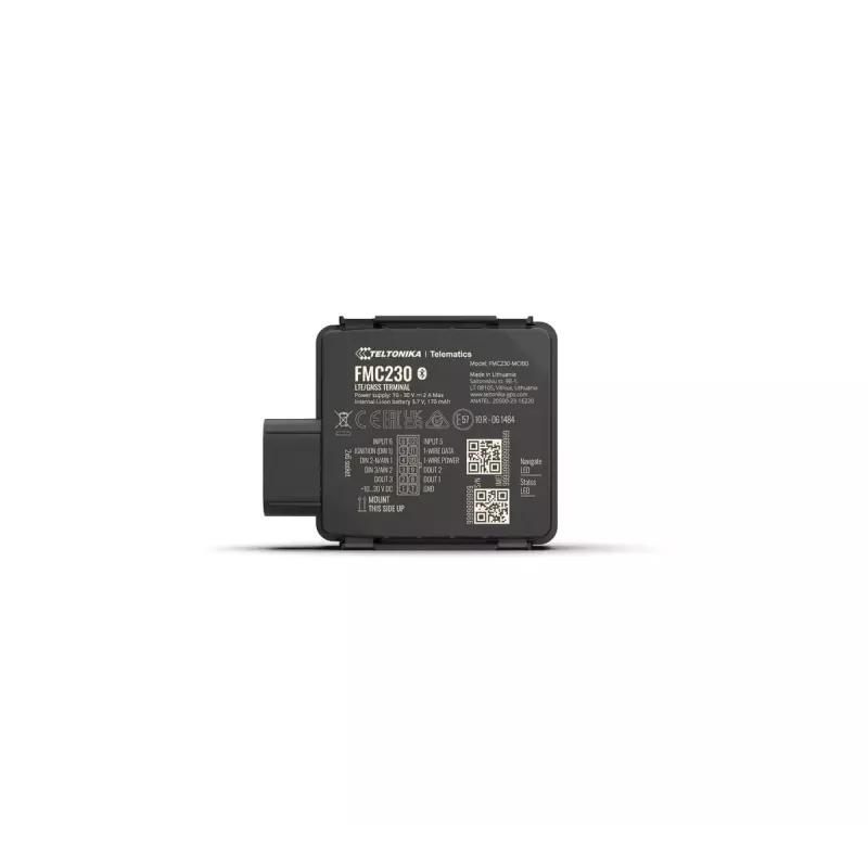 GPS-jälgija Teltonika FMC230 Waterproof LTE CAT 1 Must