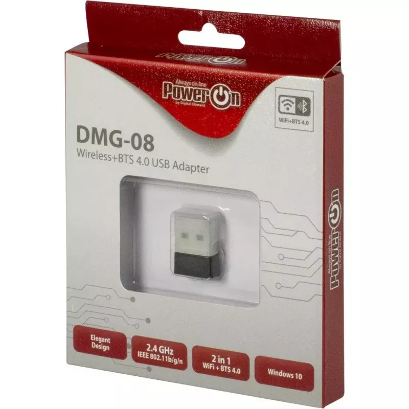 Juhtmevaba adapter Inter-Tech DMG-08 WLAN Bluetooth 150 Mbit/s