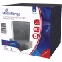 õhuke CD Case MediaRange BOX32-25 — ühekettaline plastikust ümbris musta alusega, 25 tk pakendis