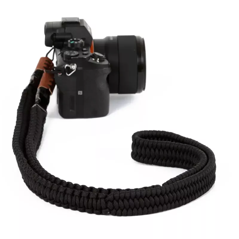 Kaamerarihm JetWorld The Traveler (C-Rope) — nailon, must, maksimaalne pikkus 100 cm