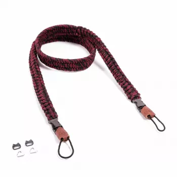 Genius C-Rope Traveler kaamerarihm digikaameratele, nailon, must/punane, max pikkus 125 cm