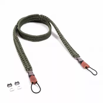 Kaamerarihm BCB C-Rope Traveler — nailonist oliiv, digikaameratele, max pikkus 125 cm