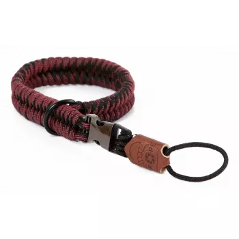 Kaamerarihm MOBOTIX C-Rope The Claw digikaameratele, nailon, must/punane, max pikkus 30 cm