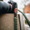 Kaamerarihm Genius C-Rope Traveler digikaamerale, nailon, 140 cm, must/punane