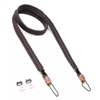 Kaamerarihm REV C-Rope Traveler — nailonist pruun, reguleeritav kuni 125 cm digikaameratele