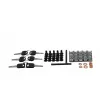 Seinale kinnitatav rack Rockstable RS19-6418 18U 19-tolline karastatud klaas