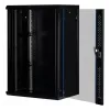 Seinale kinnitatav rack Rockstable RS19-6418 18U 19-tolline karastatud klaas