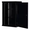 Rockstable 18U 19-tolline seinale paigaldatav rack must RS19-6418S