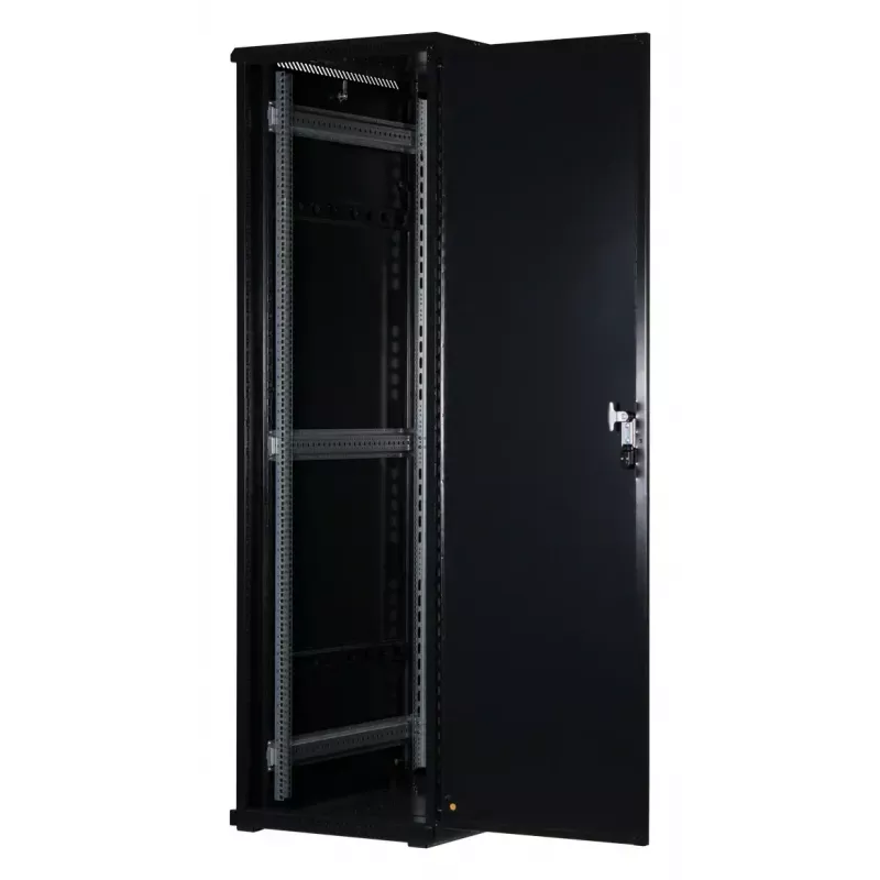 42U serverikapp Rockstable RS19-6042 karastatud klaasiga