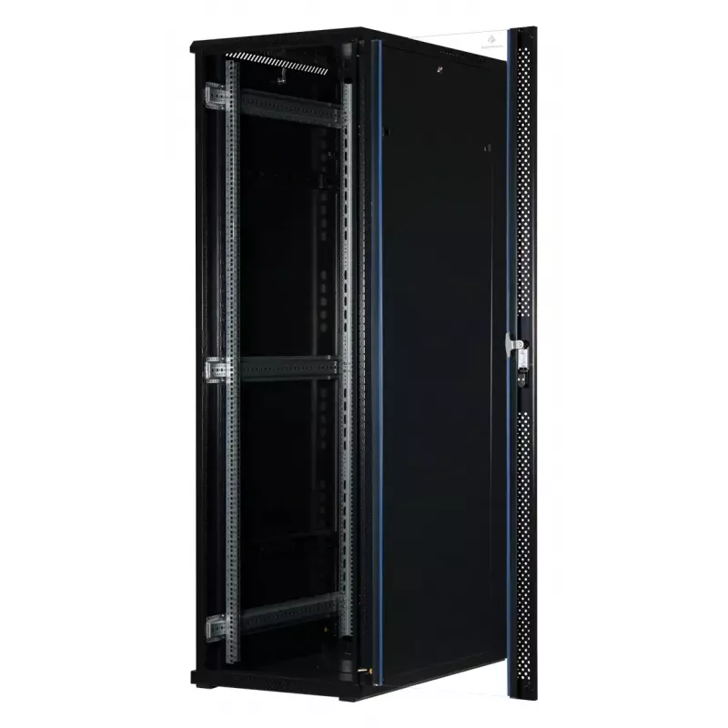 42U serverikapp Rockstable RS19-6042 karastatud klaasiga