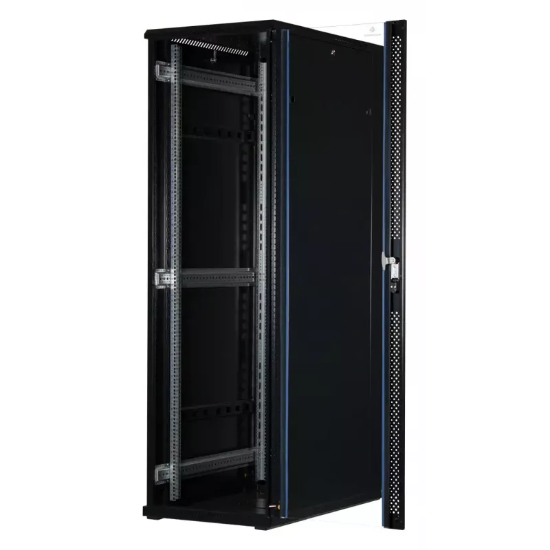 42U serverikapp Rockstable RS19-6042 karastatud klaasiga
