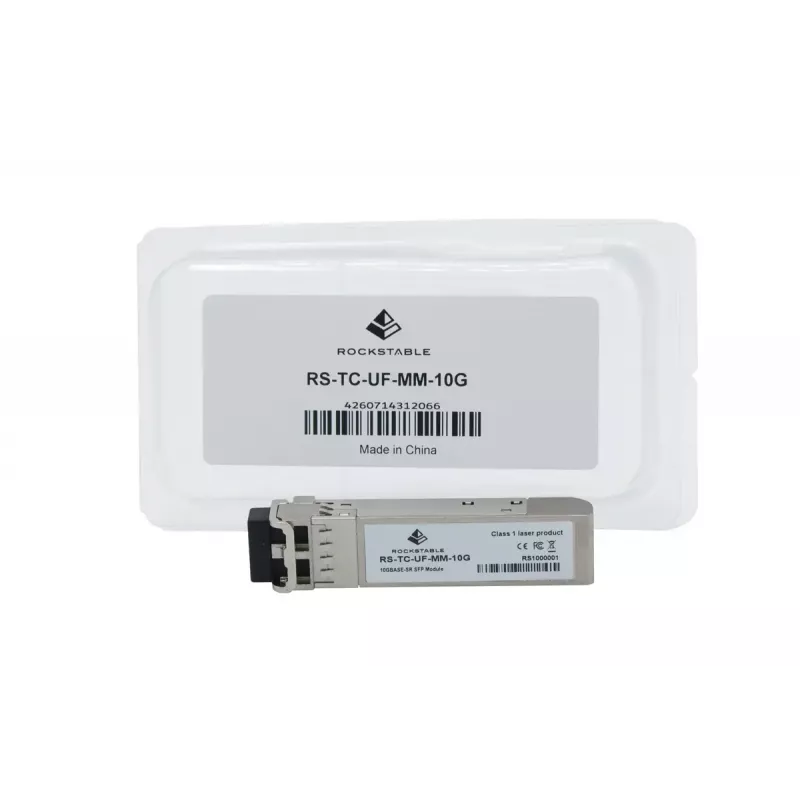 SFP+ fiiberoptiline transiiver Rockstable 10GBASE-SR 10 Gbit/s 850 nm mitmemoodilisele kiule