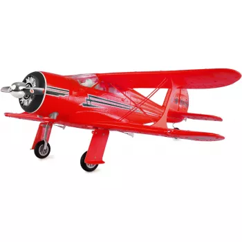 Raadio teel juhitav lennuk Amewi AMXFlight Beech D17s 3D/6G RTF, punane, mudel 24143