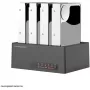 HDD dokkimisjaam LC-Power LC-DOCK-U3-4B-V2 USB 3.0 ja mitme pesa toega