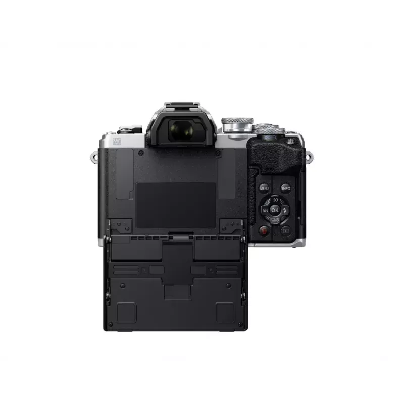 Kaamera Olympus OM-D E-M10 Mark IV MILC 20,3 MP 4/3 tolli hõbedane