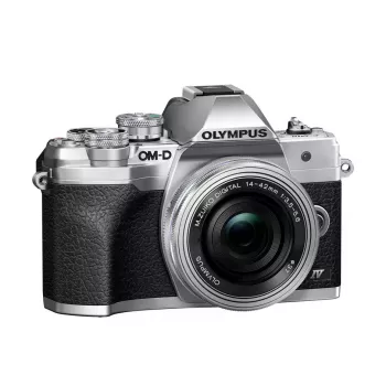 Kaamera Olympus OM-D E-M10 Mark IV MILC 20,3 MP 4/3 tolli hõbedane