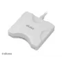 Kaardilugeja Akasa AK-CR-03WHV2 USB 3.0 valge, mitme pesaga väline lugeja SD/microSD/CF/Memory Stick jaoks