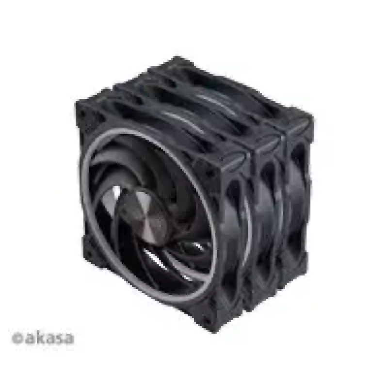 Aksiaalkorpuse ventilaatorikomplekt Akasa SOHO AR LED 12 cm RGB, 3 tk