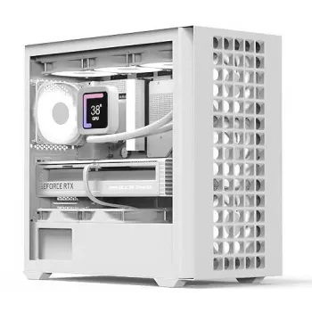 AeroCool Geh Mini D302A-G-WT-V1 Micro-ATX valge arvutikorpus