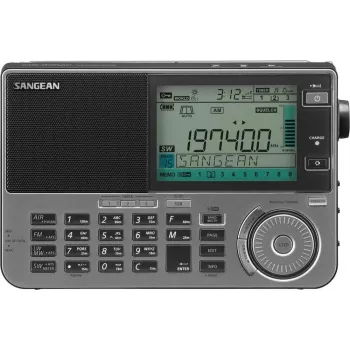 Kaasaskantav raadio Sangean ATS-909 X2 grafiit — AM, FM, lühilaine vastuvõtja