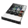 Server barebone ASRock 2U12L2S-SIENA (2U)—AMD SoC, Socket SP6, 12×3,5 tolli + 2×2,5 tolli sahtlit, 800 W toiteplokk, DDR5 kuni 96 GB