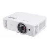 Acer lühivisega projektor S1387n, WXGA 1280x800, 4000 ANSI, 20 000:1, HDMI/VGA/RJ45, 16 W kõlar, 3,1 kg