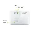 Acer lühivisega projektor S1387n, WXGA 1280x800, 4000 ANSI, 20 000:1, HDMI/VGA/RJ45, 16 W kõlar, 3,1 kg