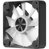 Korpuse ventilaator APNX FP1-R 120 mm, must, vastupidine õhuvool, 3 tk pakendis