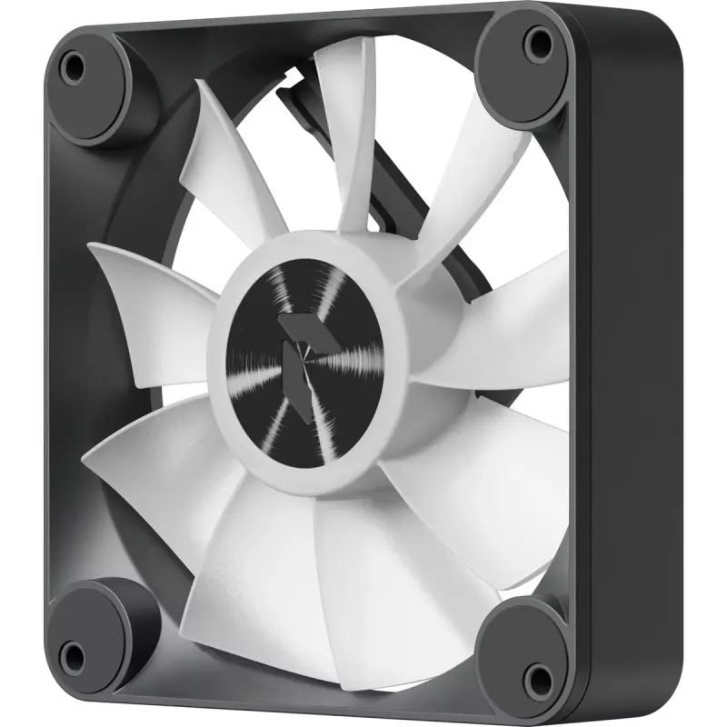 Korpuse ventilaator APNX FP1-R 120 mm, must, vastupidine õhuvool, 3 tk pakendis