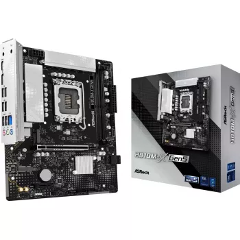 Emaplaat ASROCK H810M-X GEN5 DDR5 Intel S1851 microATX — DDR5, LGA 1851