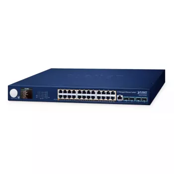 Hallatav kommutaator PLANET Layer 3 24-pordine 10/100/1000T PoE