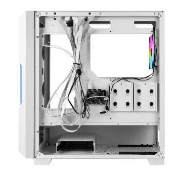 PC case Azza Guardian Glass Midi Tower Valge