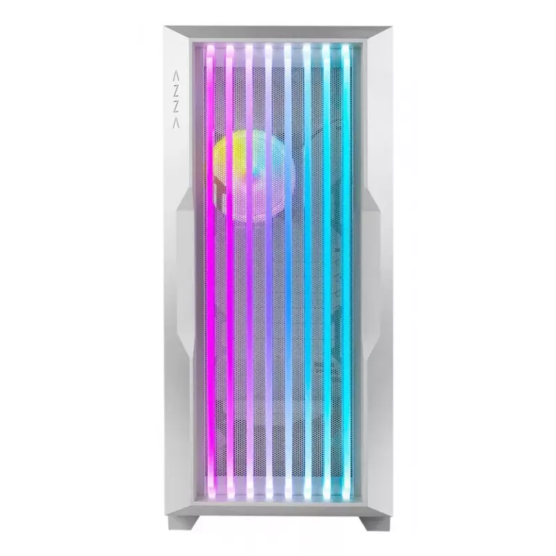 PC case Azza Guardian Glass Midi Tower Valge