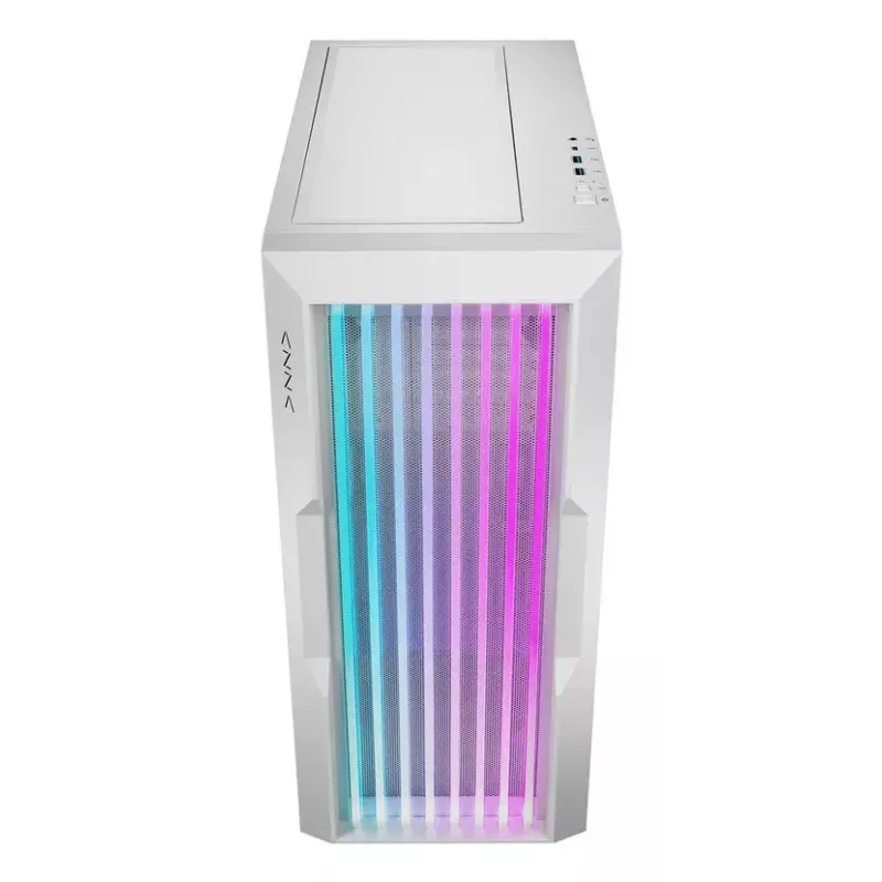 PC case Azza Guardian Glass Midi Tower Valge